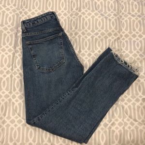 Topshop straight leg jeans